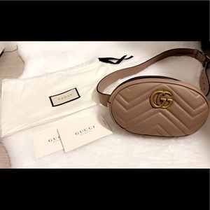 Gucci GG Marmont Matelasse Belt Bag